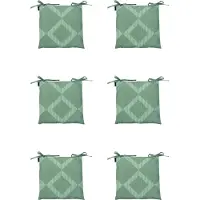 Madison - Zitkussen - Universeel - 6 st - 46x46cm - Demi Green - Groen