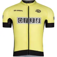 Onda Fietsshirt korte mouw mesh heren Geel - Laurent Jalabert - S