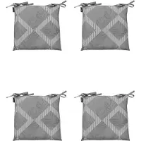 Madison - Zitkussen - Universeel - 4 st - 46x46cm - Demi Grey - Grijs