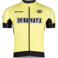Onda Fietsshirt korte mouw heren Geel - Laurent Jalabert - XXL