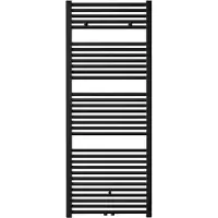 Saqu Fonti handdoekradiator 858W 60x150,6cm mat zwart