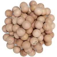 Engelhart Lotto kien ballen 90 stuks hout (25 mm)