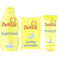 Zwitsal Goedemorgen Vochtige Washandjes + Haarlotion + Haargel Set - 20 stuks + 200 ml + 100 ml - Voordeelverpakking