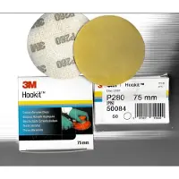 3M 50084 255P Hookit - Schuurschijven 75 mm P 280 - Prijs per verpakking ( inhoud verpakking 50 stuks)