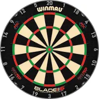 Winmau - Blade 6 Triple Core Dartbord - Dichtheidscontrole - 45 cm
