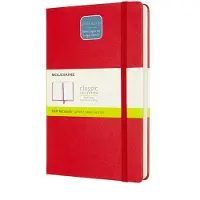 Moleskine Classic Notitieboek - Expanded - Large - Hardcover - Blanco - Rood