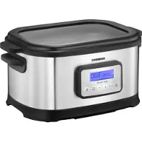 Melissa Sous-vide 6L 520W Zwart / Roestvrij staal
