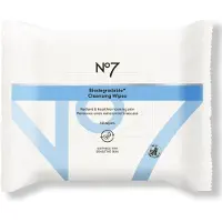 No7 Essential Cleansing Biodegradable Wipes 30 St.