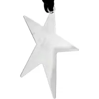 Behave - Fantasie ketting lint - Zilverkleur ster hanger - Festival stijl
