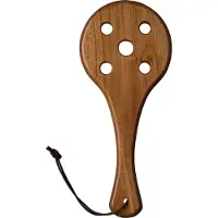 Black Label - Bullseye - Houten Spanking Peddel