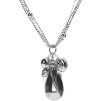 Behave - ketting met hangers - nikkelvrij - cadeau in geschenkzakje - 48 cm