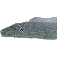 Trixie Be Nordic - Honden Speelgoed - Aal Karl - Pluche/Touw - Grijs - 94 cm