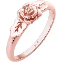 Elli Ring 'Rose, Vintage' rose-goud