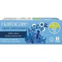 Natracare , Organische Katoen Tampons, Regulier Normaal, 20 Tampons