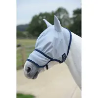 Bucas Vliegenmasker Buzz-off Extended Nose Blauw - M