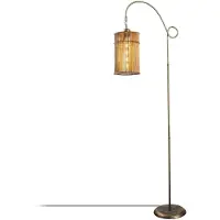 Opviq Vloerlamp-Cylinder Floor | metaal goudkleurig 20x20x160 cm vloerlampen | NADUVI