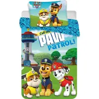Jerry Fabrics Paw Patrol ledikant dekbedovertrek Call the Paw Patrol - katoen - 100x135 + 40x60 cm