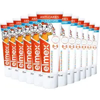 Elmex Anti-caries Peuter 0-5 Jaar Tandpasta Tray 12 X 75 Ml