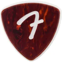 Fender 1984346300 Celluloid Plectrums FGrip 346 Vorm Schelp DriePack Origineel Klassiek