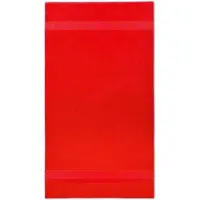Funnies Handdoek rood 50x100cm (LET OP: bestellen per stuk)