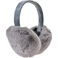 Clayre & Eef Oorwarmers one size Grijs Polyester