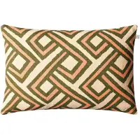Chhatwal & Jonsson Lanka kussenhoes 40x60 cm Cactus green-rose