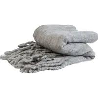 By On Lucian Plaid 125x150 Cm Grijs - Plaids & dekens Wol Grey - 5271901305