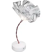 Slamp Tafellampe , Lafleur, dimbare, Doorzichtig, Woonkamer, Kunststof, Designer