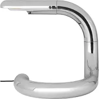 Gubi Aspide Tafellamp - Tafellampen Gepolijst Chroom Chrome - 10119102