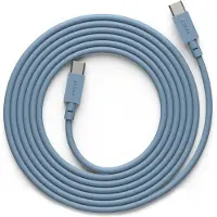 Avolt Cable 1 USB-C naar USB-C oplaadkabel 2 m Shark blue