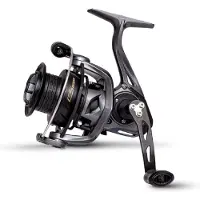 Quantum Fishing G-Force - Vismolen voor Snoek - Werpmolen Karper - Roofvis Feeder - Spinmolen - Zwart