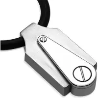 Montebello Ketting Gert C - 316L Staal - Rubber - 36x21mm - 50cm