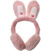 Juleeze Oorwarmers Kinderen one size Roze Pluche