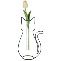Balvi Cat Silhouette vaas