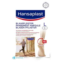 Hansaplast Med Blaarpleisters Large 5 St Pleister