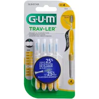 Sunstar-Gum Trav-Ler 1.3 mm geel - 4+1 Gratis