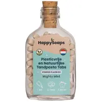 Happy Soaps Tandpasta Tabletten – Zonder Fluoride – Mighty Mint 130 gram