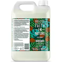 Faith In Nature Shampoo Kokosnoot Navulverpakking 5 liter