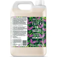 Faith In Nature Handzeep Lavendel & Geranium Navulverpakking 5 liter