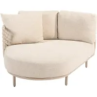 4SO Sardinia chaise lounge rechts incl. 3 kussens