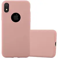 Cadorabo TPU Candy Cover (iPhone XR), Smartphonehoes, Roze