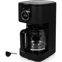 Princess 01.246060.01.001, Filterkoffieapparaat, 1,5 liter, voor gemalen koffie, 900 W, zwart, zilver