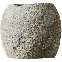 Muubs Valley Tandenborstelhouder Grijs/naturel - Tandenborstelhouders Riviersteen Grey - 9210002119