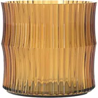 Reijmyre Lina Kaarshouder 7,5 Cm - Kaarshouders Glas Amber - 72218