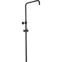 Ben Accross Glijstang voor de douche rond Chroom