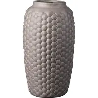 FDB Møbler S8 Lupin Vaas Smal M Warm Grijs - Vazen Steengoed Warm Grey - S80112