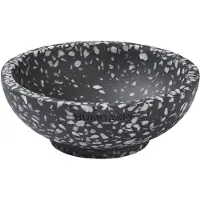 Humdakin Zeepschaal Terrazzo Firenze Black 13 cm