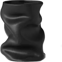 Audo Copenhagen Collapse Vaas H20 cm | Black