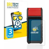 BROTECT Screenprotector 3 Stuks voor Autel MaxiBAS BT608 Beschermglas transparant