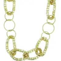 Behave - Ketting - Goudkleur - Grove Schakels - 57 cm